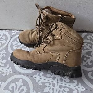 Alpine Brown Lace-Up Boots